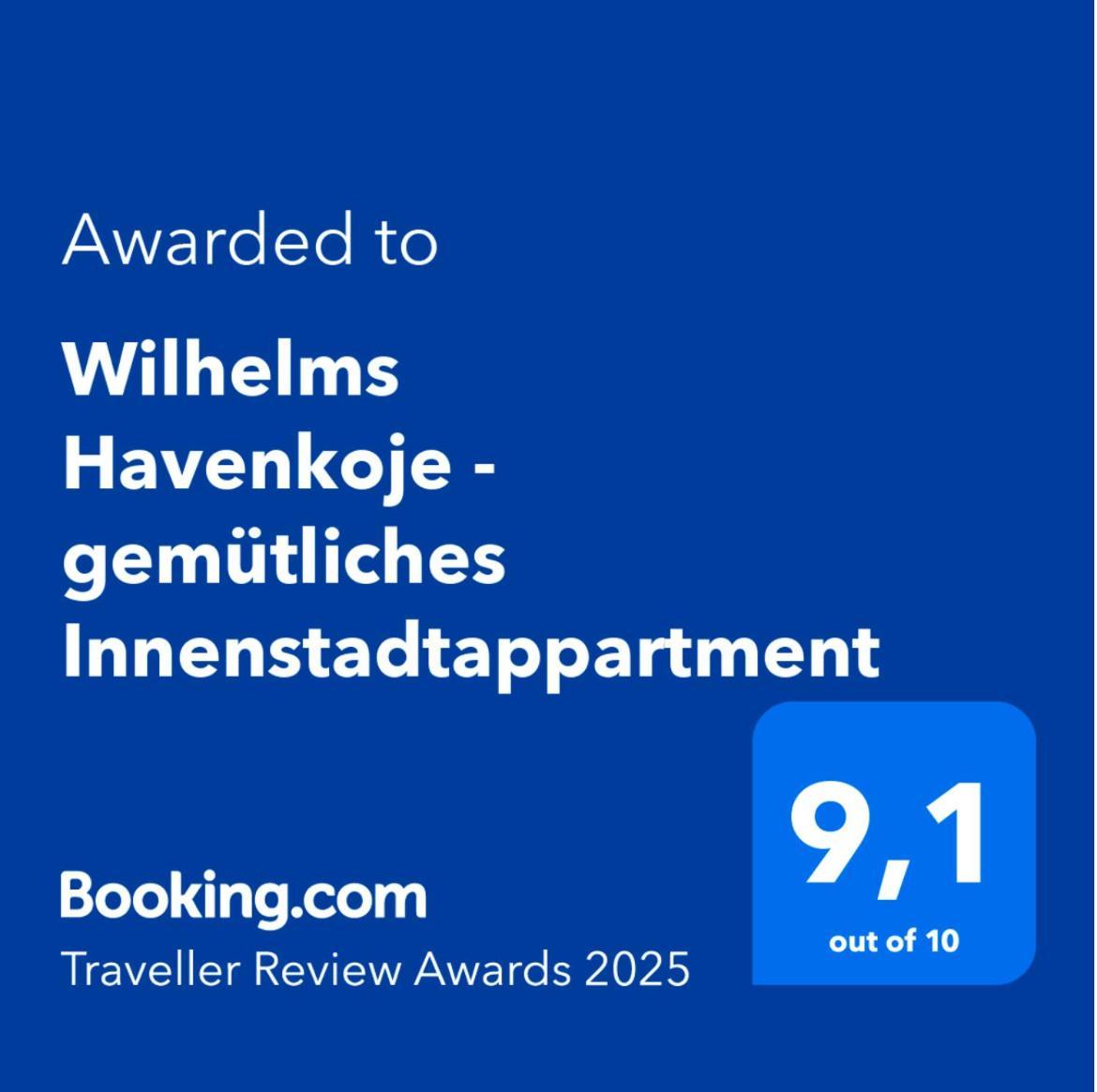 ווילהלמסהאבן Wilhelms Havenkoje - Gemuetliches Innenstadtappartment מראה חיצוני תמונה